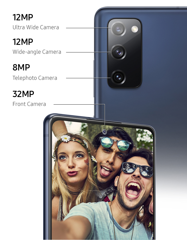 Pro-grade Camera - The pro-grade, triple lens camera