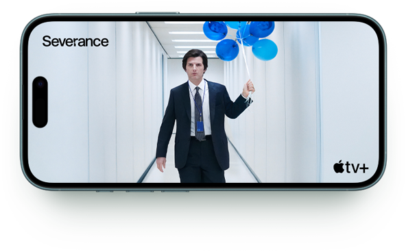 مسلسل Severance على Apple&nbsp;TV&nbsp;plus معروض على iPhone&nbsp;16‏