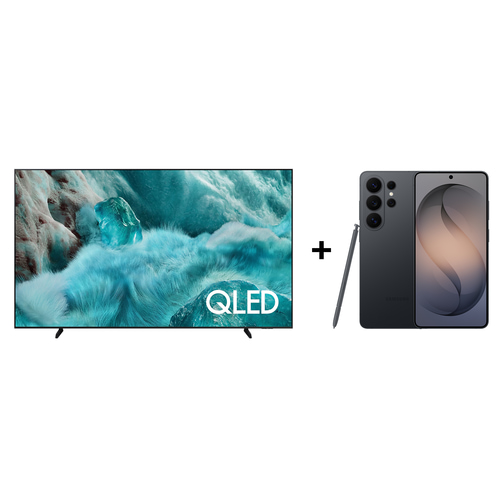 QLED 85 inch Q7F 4K Vision AI Smart TV 2025 & Galaxy S26 Ultra 256GB Ultimate Bundle
